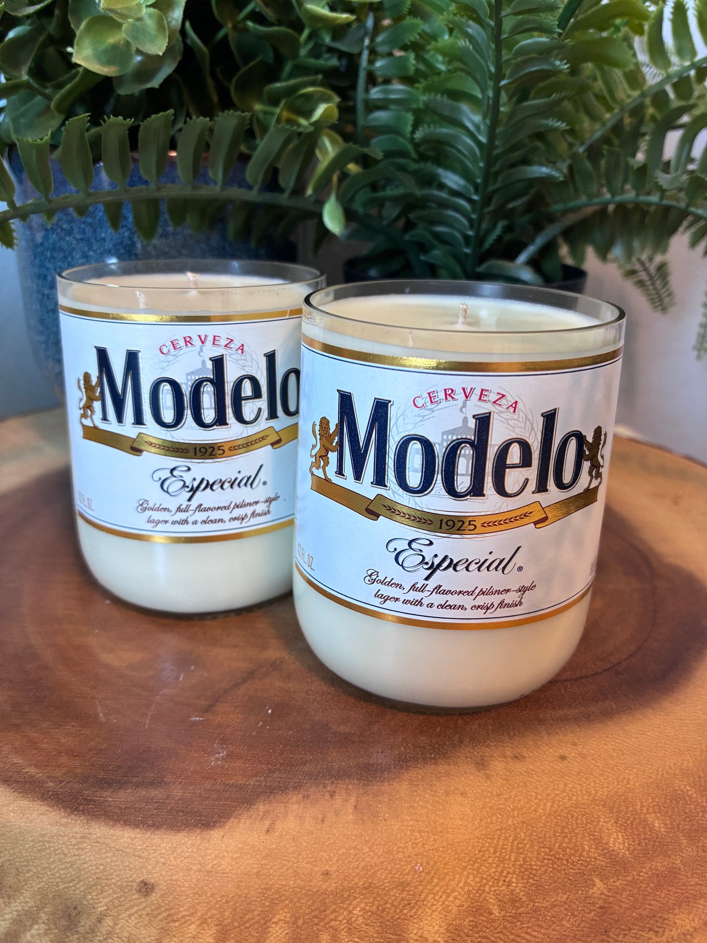 Modelo Especial Beer Candle