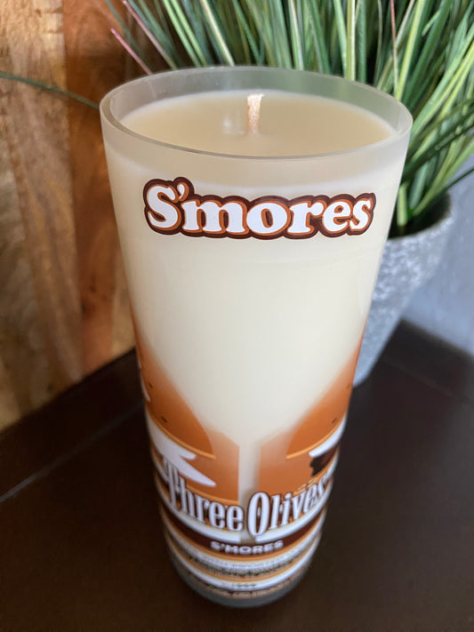 S'More Flavored Vodka Candle